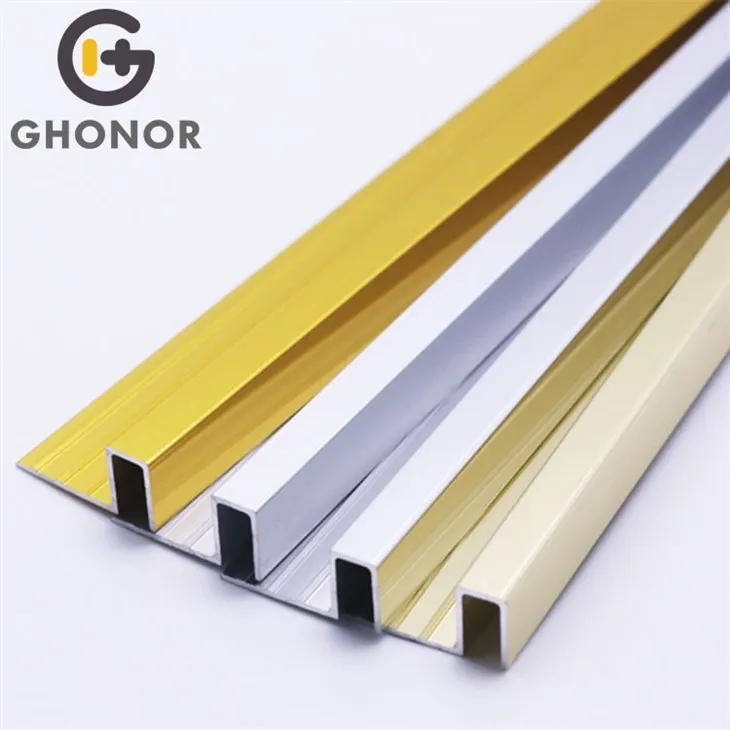aluminium tile edge trim for wall