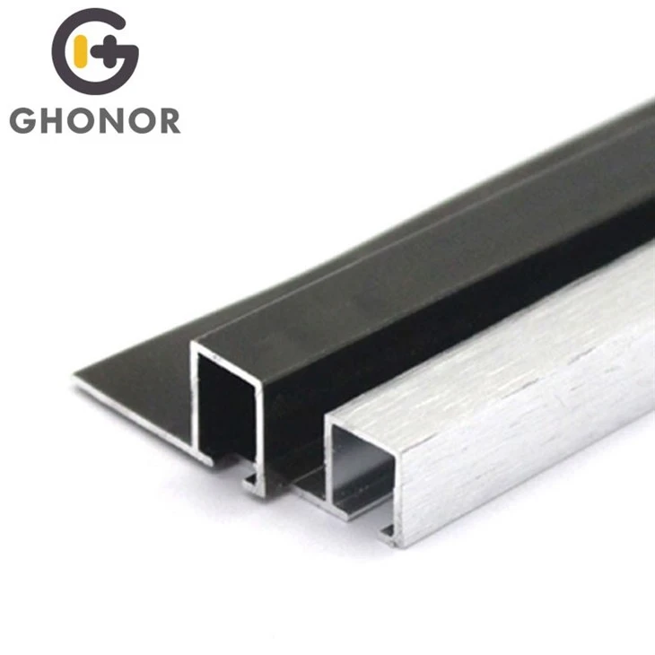 Black Aluminum Tile Edge Trim