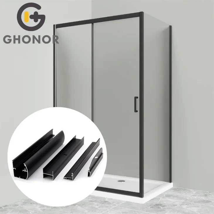 Dušo durų aliuminio profilis